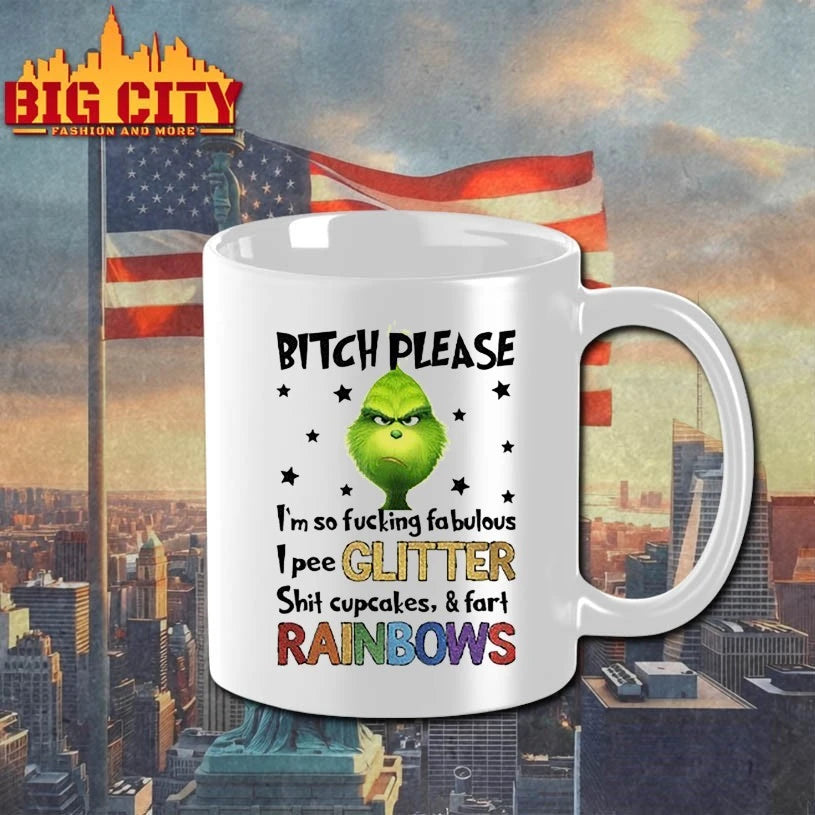 Bitch Please Im So Fucking Fabulous Grinchmas shirt