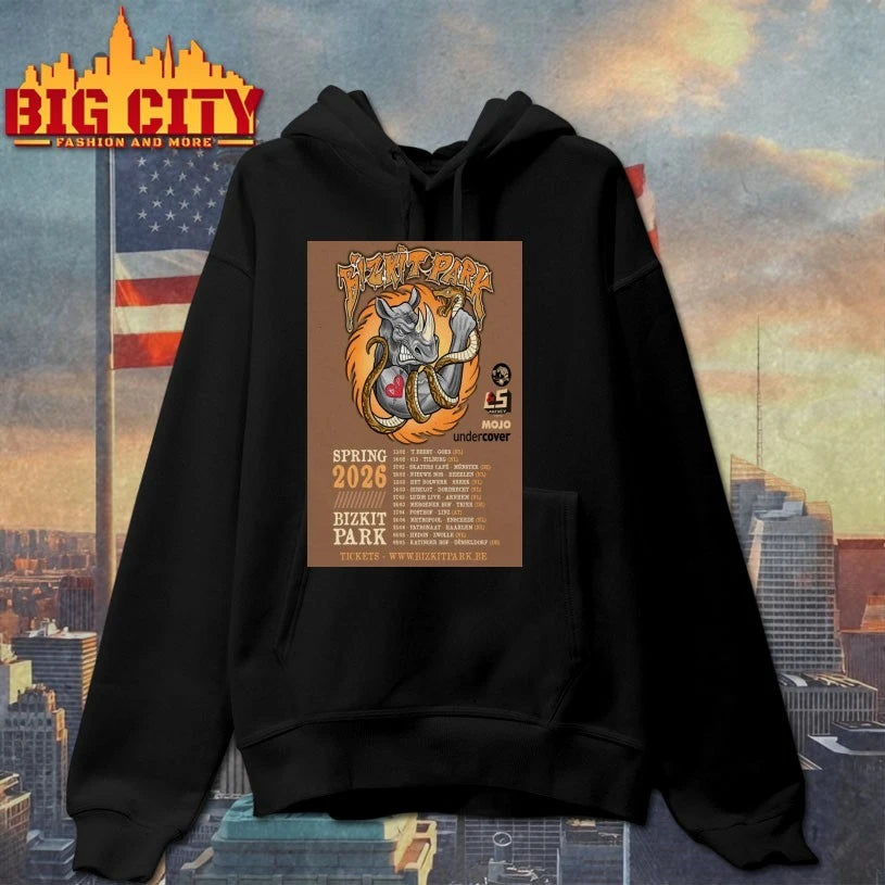 Bizkit Park 2026 Spring Tour Poster shirt