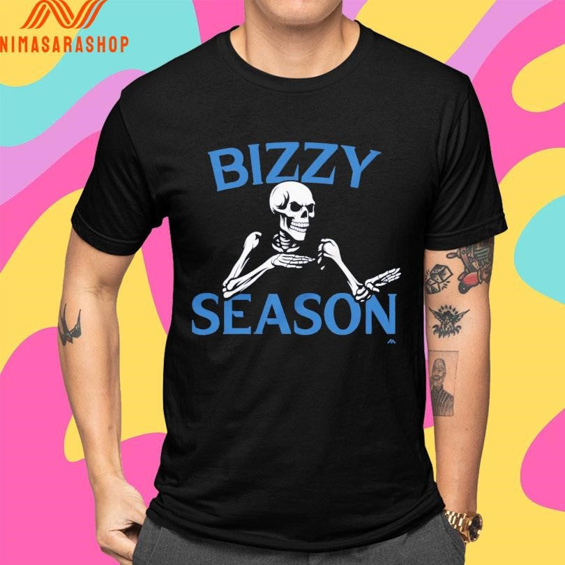 Bizzy Season Bones Hyland Minnesota Timberwolves Skeleton Shirts