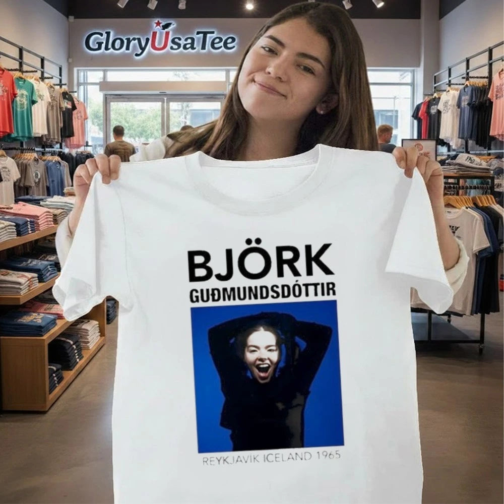 Bjork Gudmundsdottir Reykjavik Iceland 1965 shirt