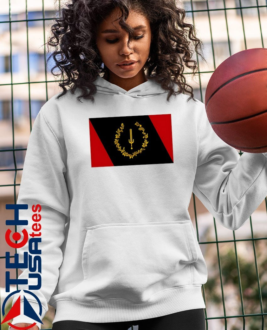 Black American Heritage flag shirt