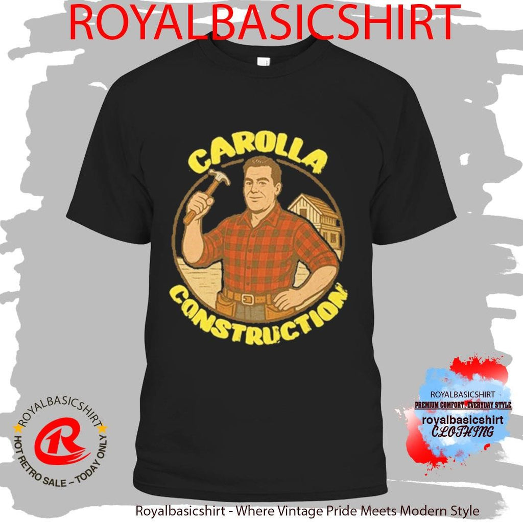 Black Carolla Construction Shirt