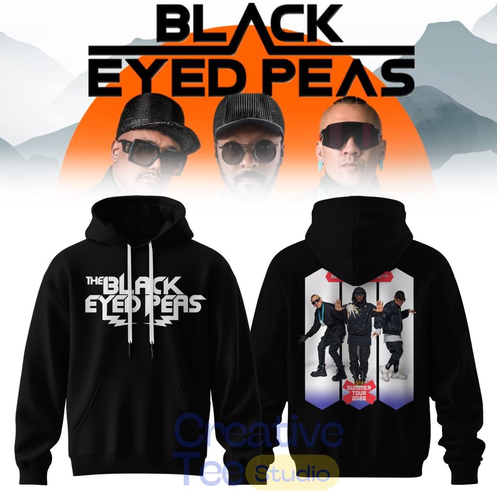 Black Eyed Peas Urban Echo Summer Tour 2026 Tee Hoodie