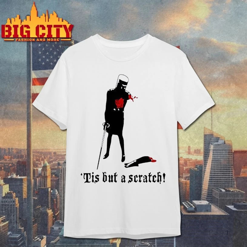 Black Knight Monty Python Tis But A Scratch Meme shirt
