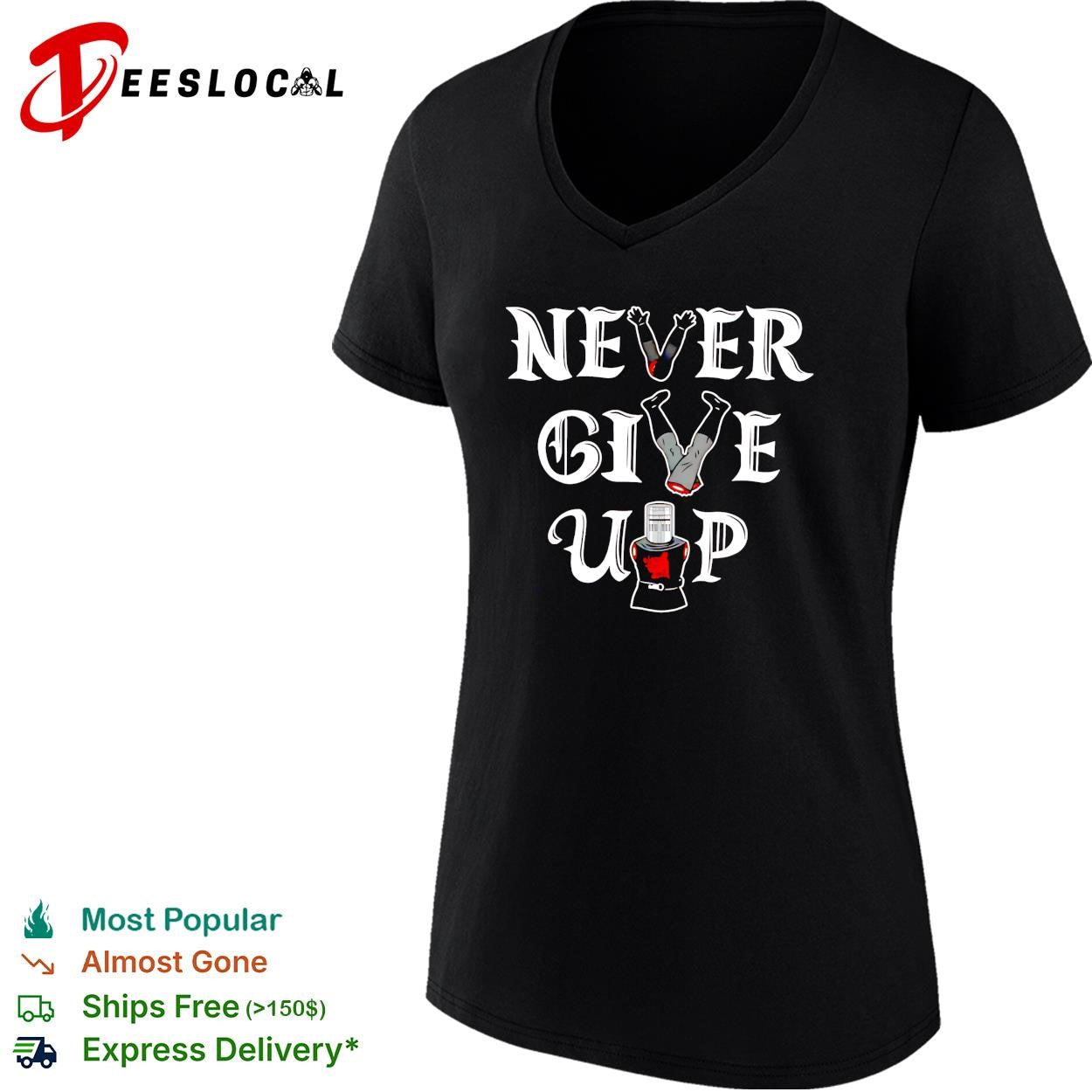Black Knight Monty Python never give up severed limbs shirt