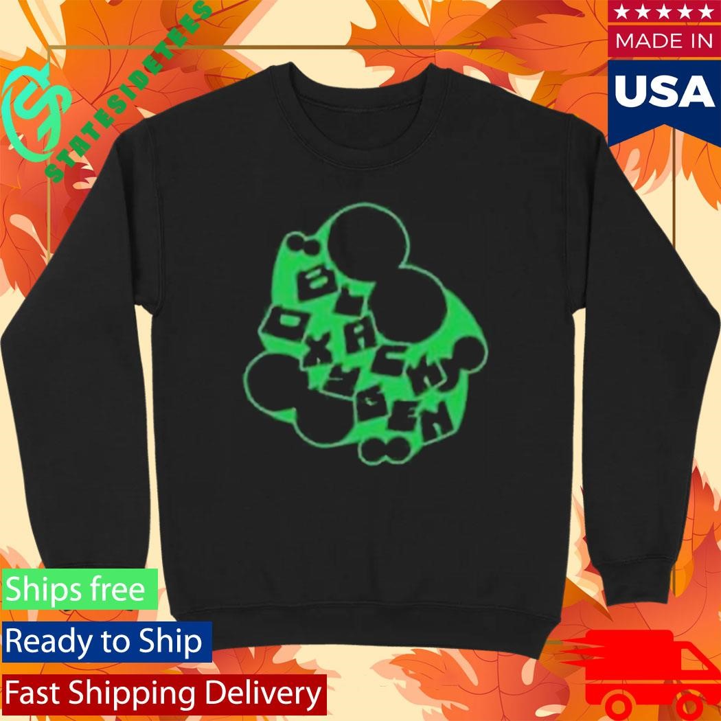 Black Oxygen Bloxy Green Shirt
