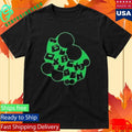 Black Oxygen Bloxy Green Shirt