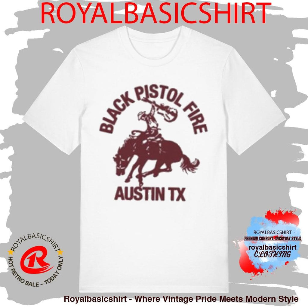 Black Pistol Fire Cowboy Shirt