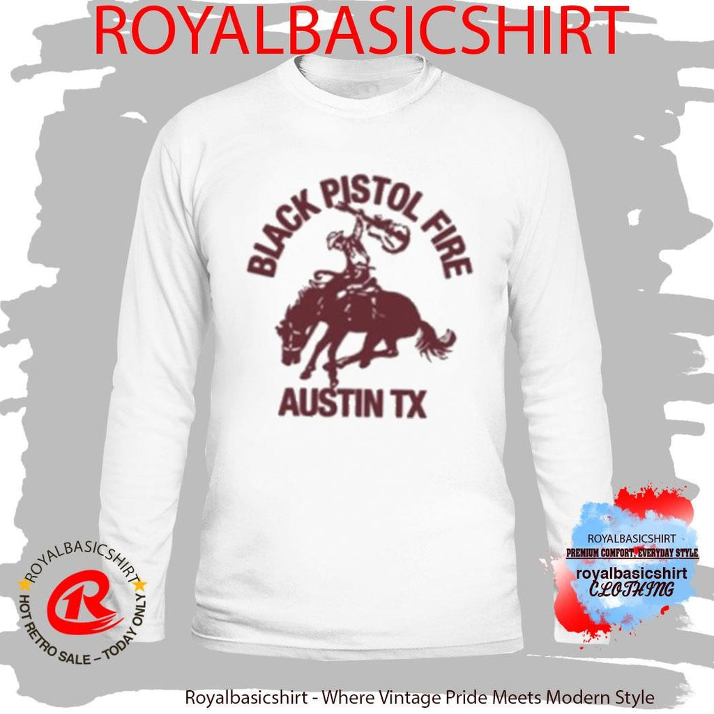 Black Pistol Fire Cowboy Shirt