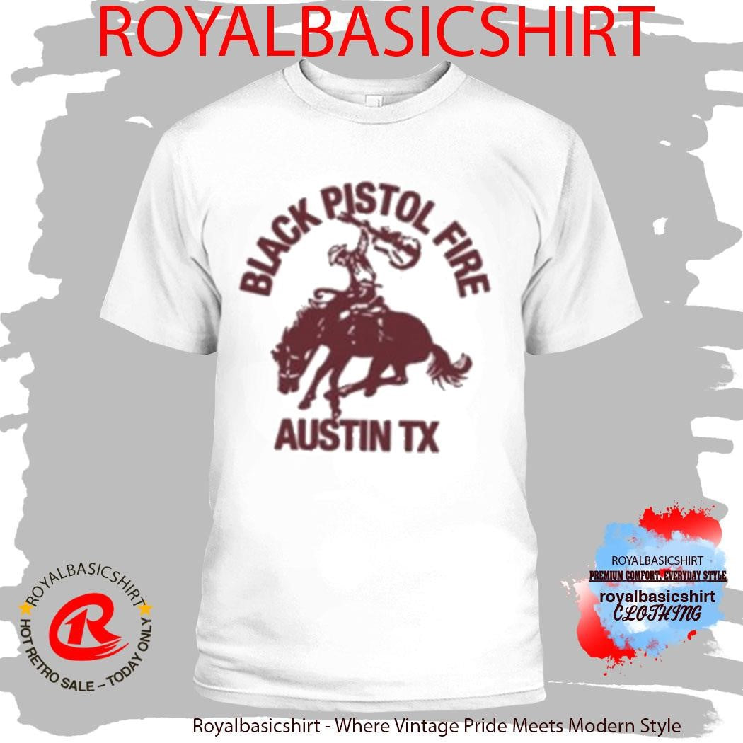 Black Pistol Fire Cowboy Shirt