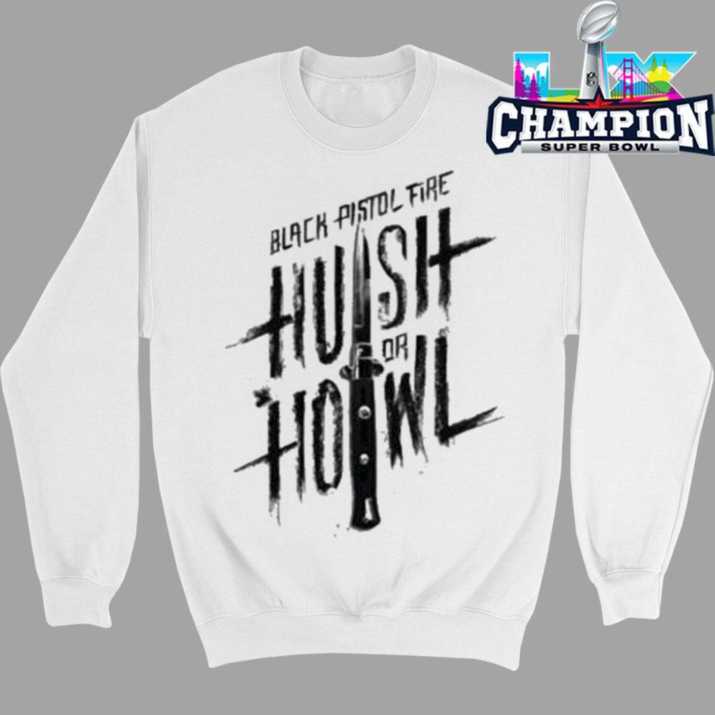 Black Pistol Fire Hush Or Howl Ringer Shirt