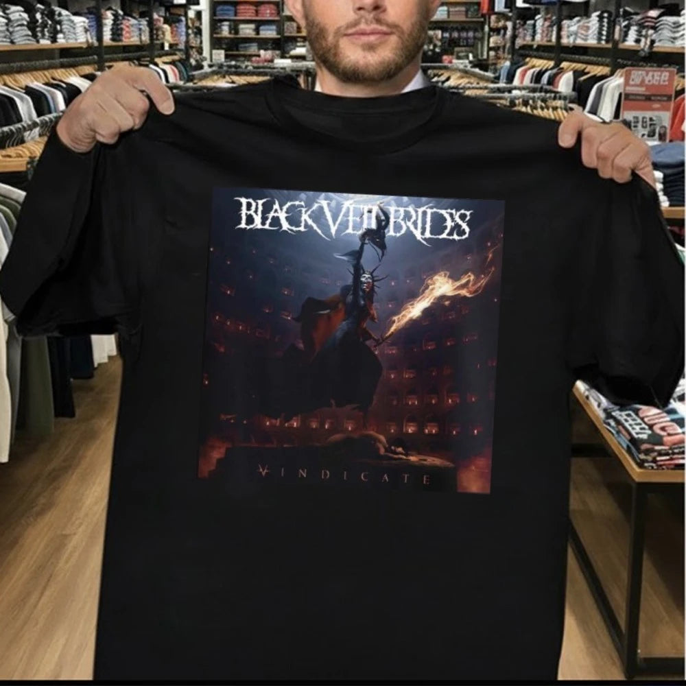 Black Veil Brides Vindicate Album Cover Art T-Shirt