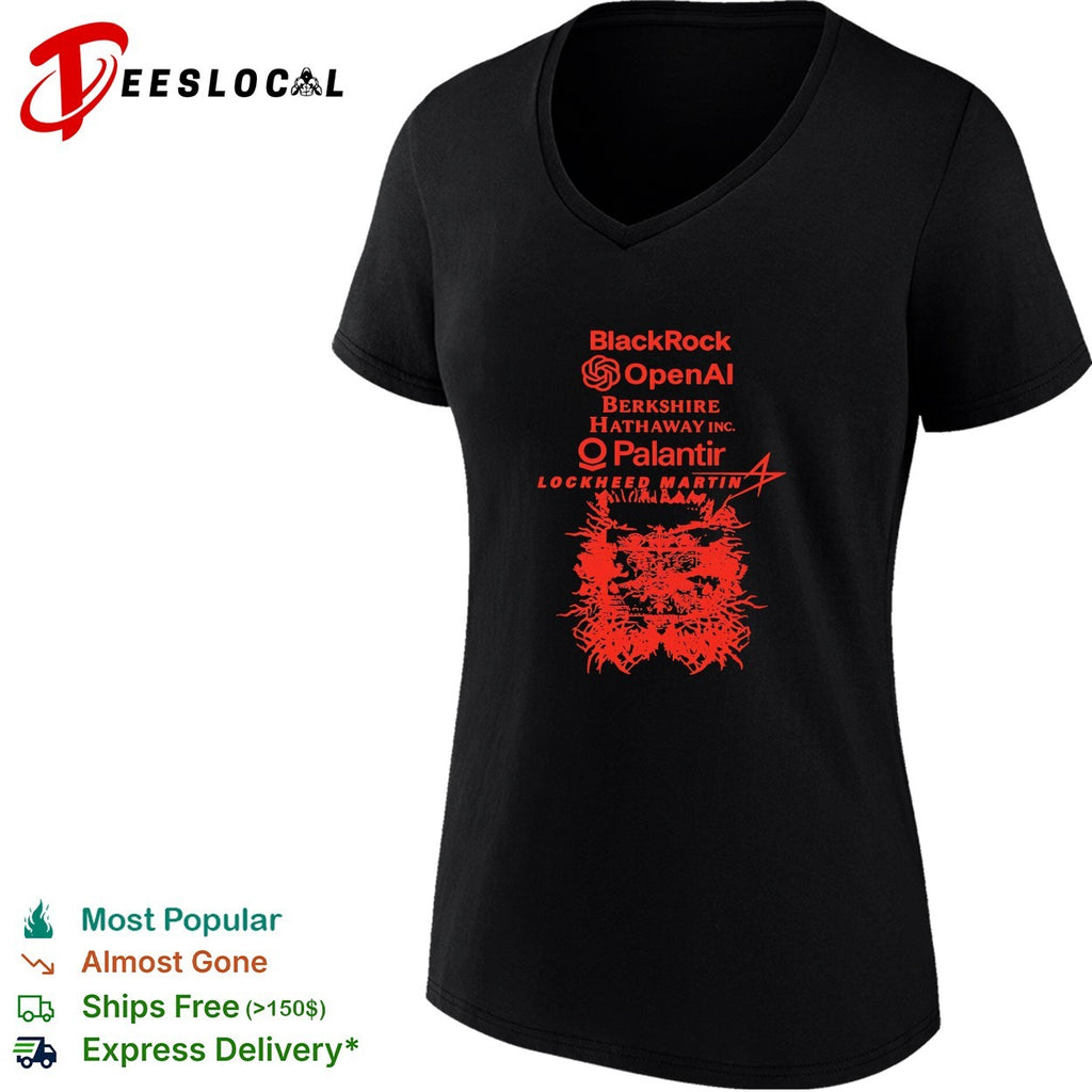 BlackRock OpenAI Berkshire Hathaway Palantir Lockheed Martin shirt