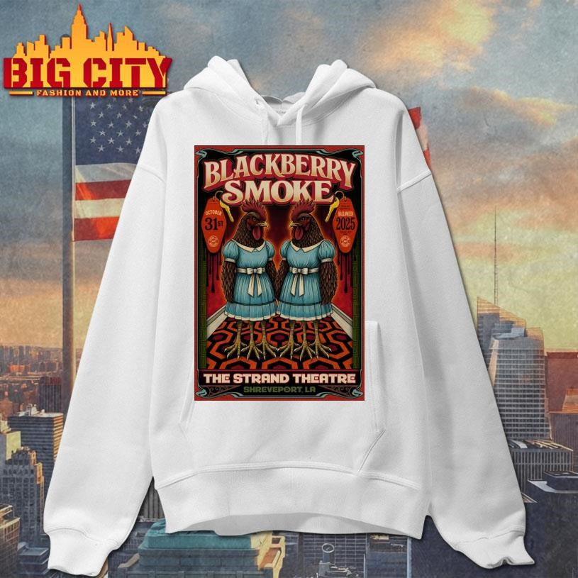 Blackberry Smoke At The Strand Theatre On Oct 31 2025 Poster Shirt