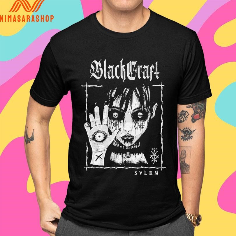 Blackcraft Salem Anime Girl Shirts