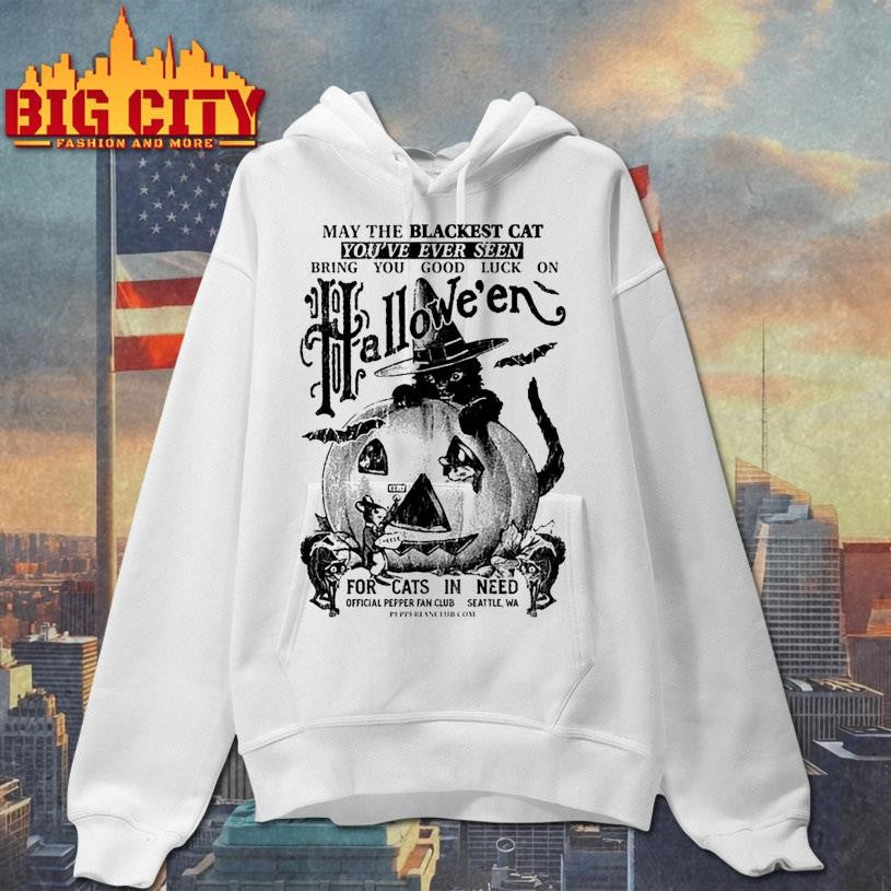 Blackest Cat Halloween 2025 Shirt