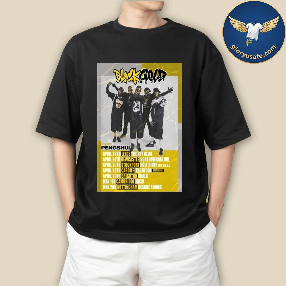 Blackgold Fall Tour 2026 Poster Shirt