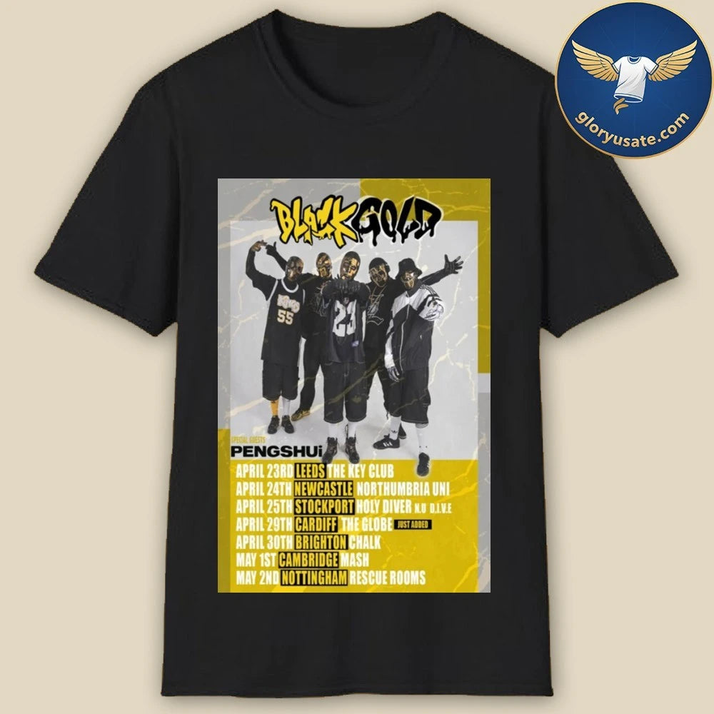 Blackgold Fall Tour 2026 Poster Shirt