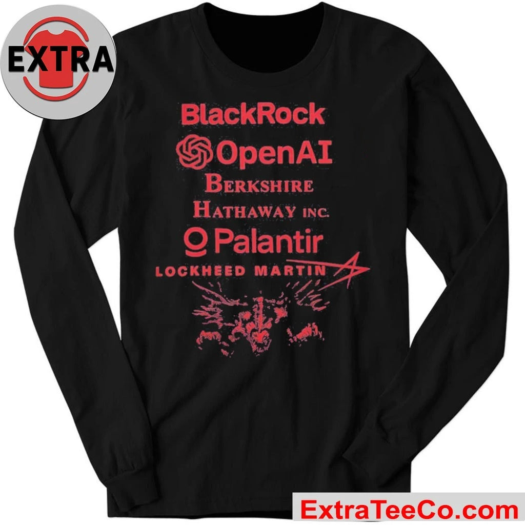 Blackrock Openai Berkshire Hathaway Inc Palantir 2025 T-Shirt