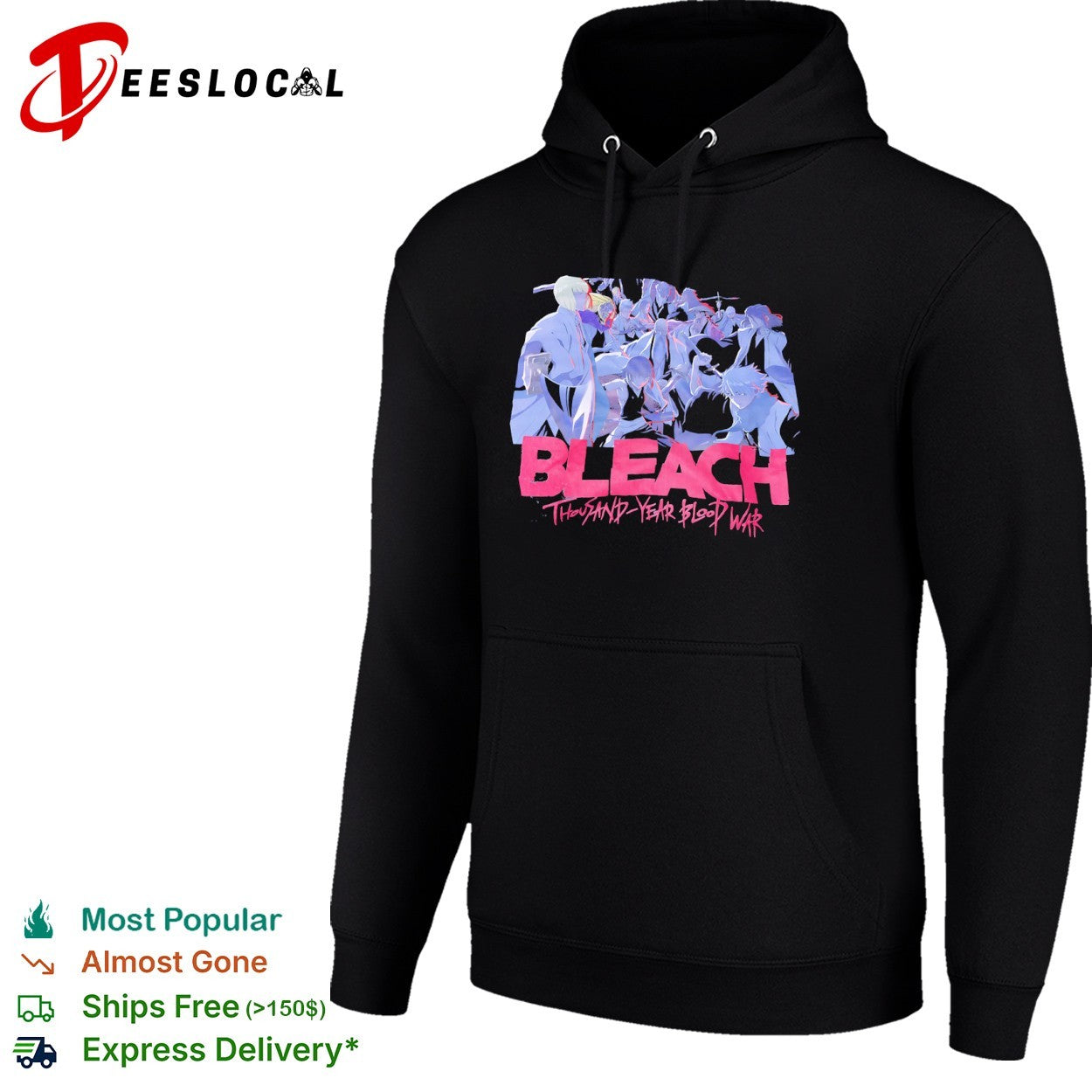 Bleach Thousand Year Blood War Characters shirt