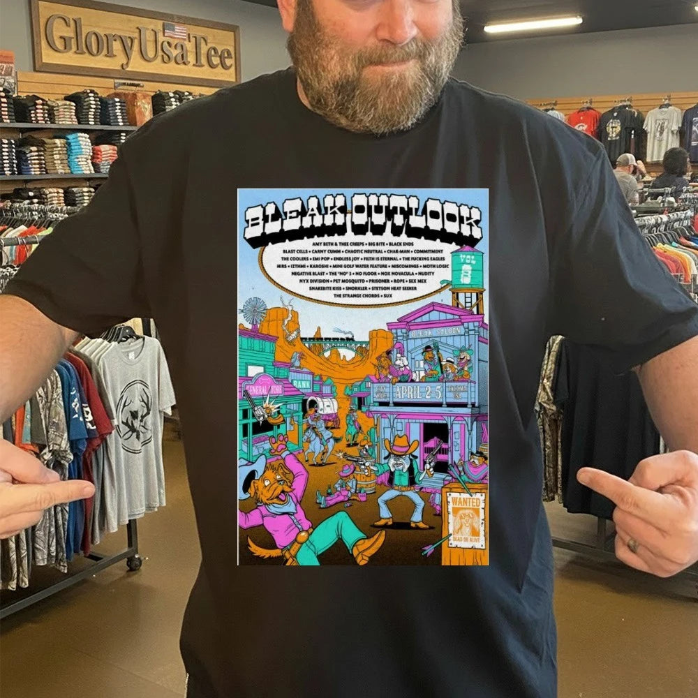 Bleak Outlook Vol 8 4-2.4-5-2026 Tacoma WA Poster Shirt