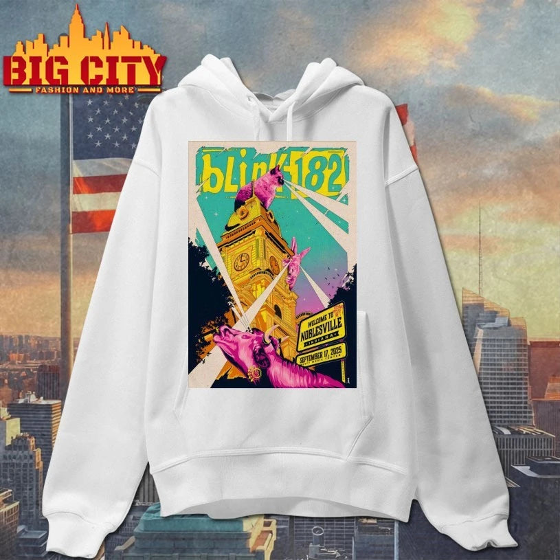Blink 182 9.17.2025 Ruoff Music Center In Noblesville IN Poster Shirt