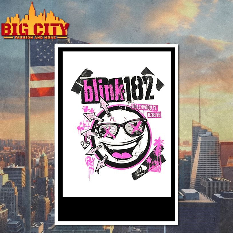Blink 182 At Hard Rock Live On August 28 2025 Shirts