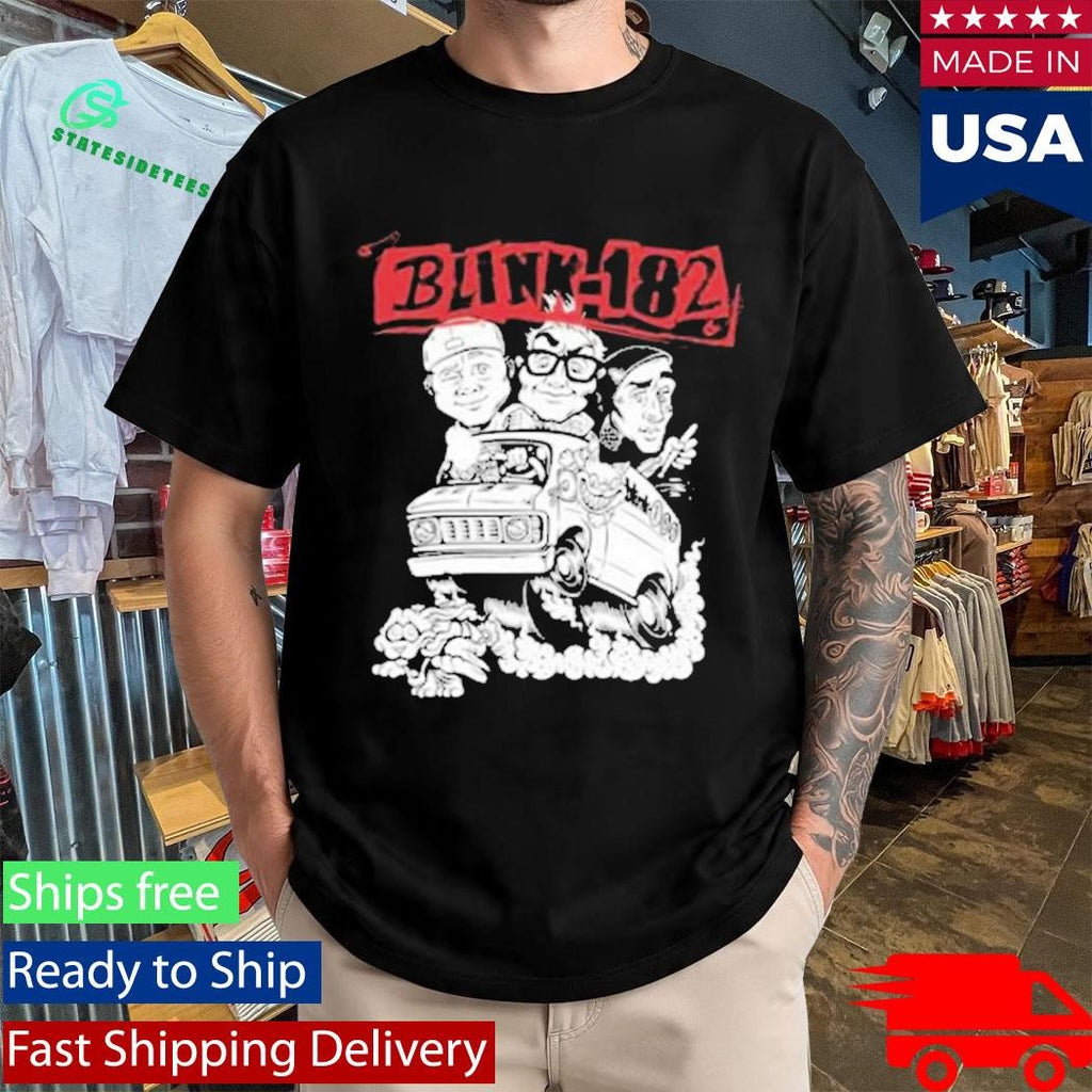 Blink 182 Characters 2025 Tour shirt