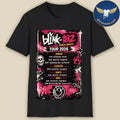 Blink-182 Cover Brasil Tour 2026 Poster Shirt