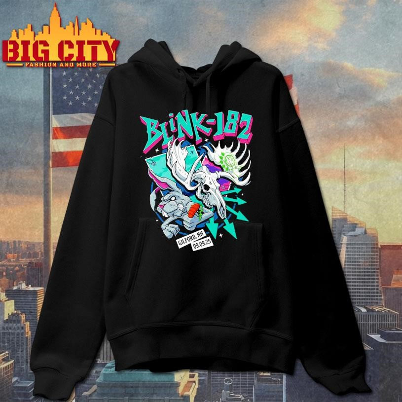 Blink 182 Gilford Tour On Sep 9 2025 shirt