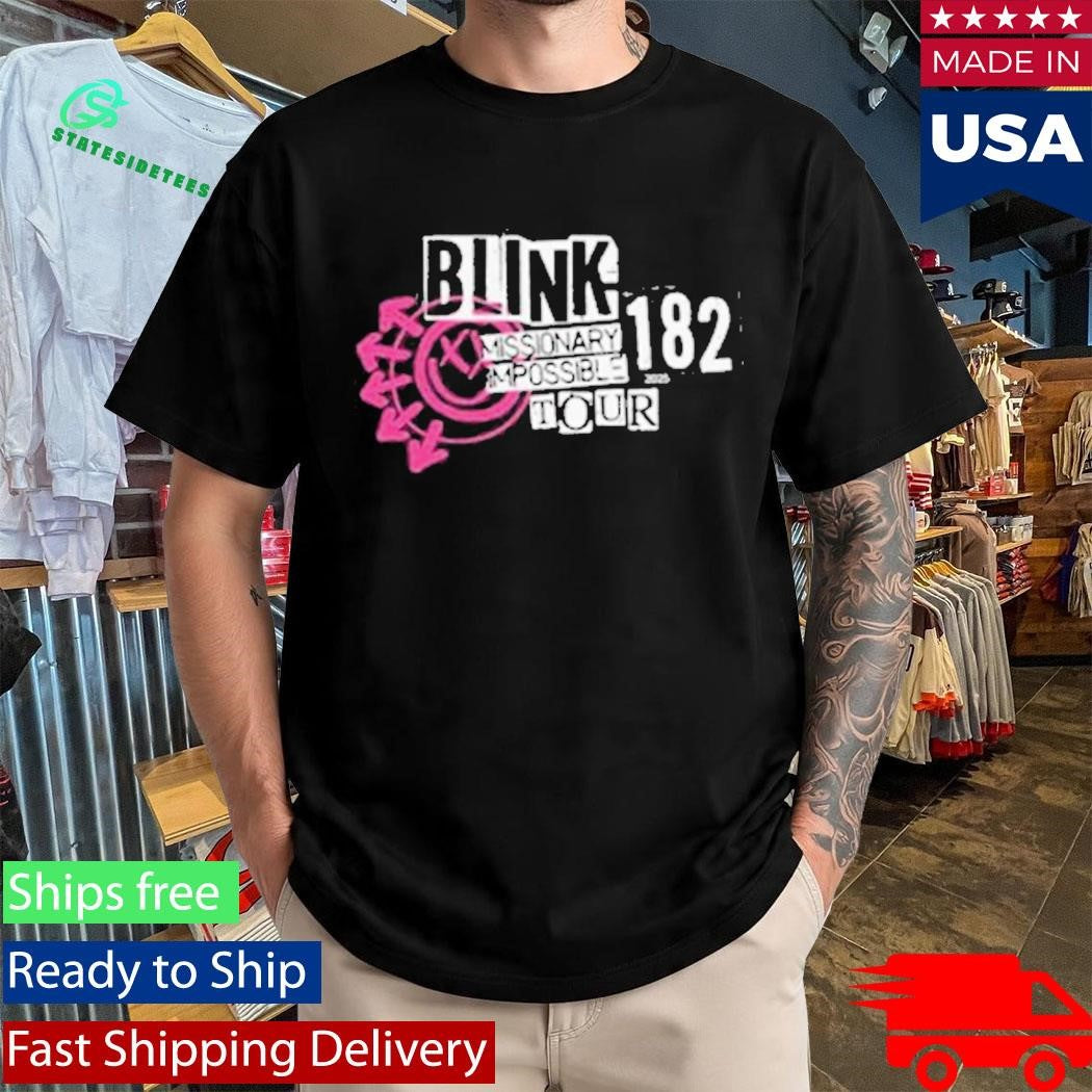 Blink 182 Missionary Impossible Tour Shirt
