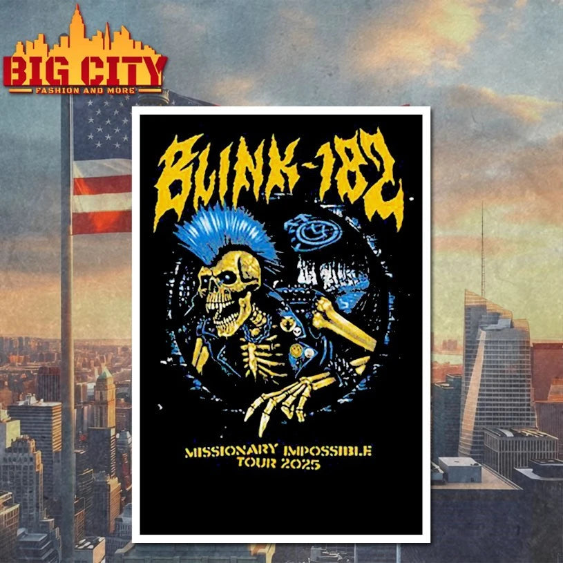Blink 182 Missionary impossible Tour 25 Shirt