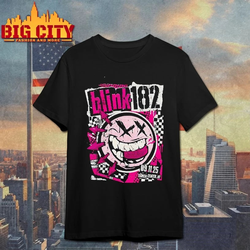 Blink 182 Sep 11 2025 Darien Lake Amphitheater Darien Center, NY Tour shirt