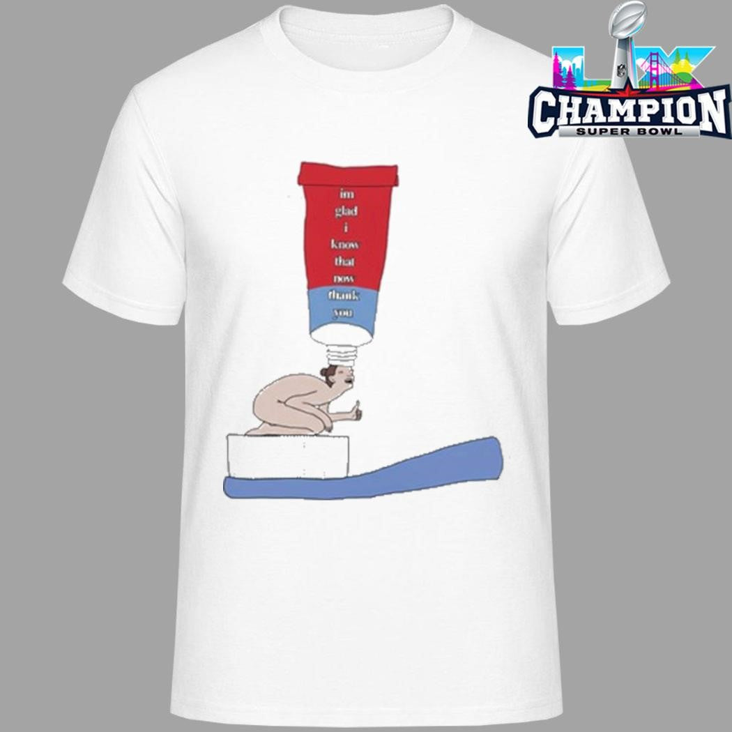 Blink Industries Toothpaste Lady Shirt
