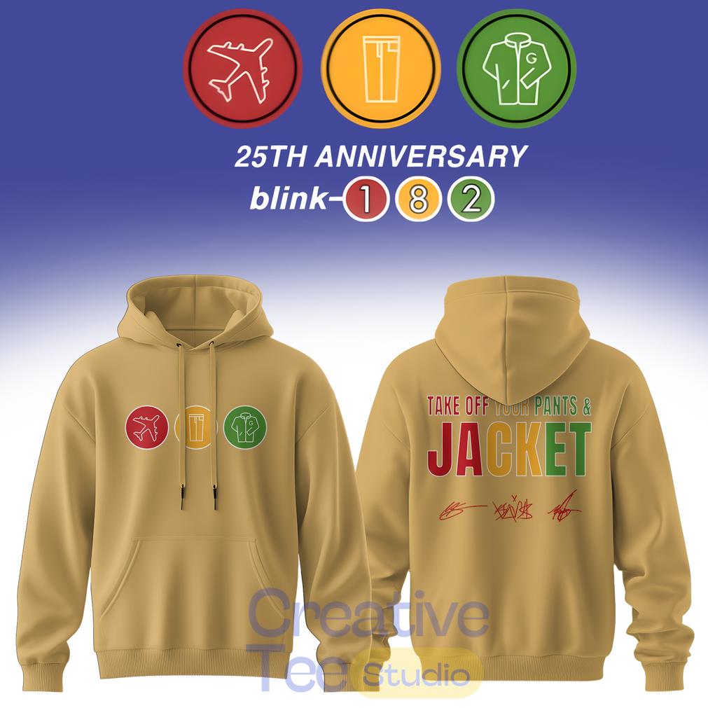 Blink-182 Anniversary Collection – Limited Edition Signature Hoodie
