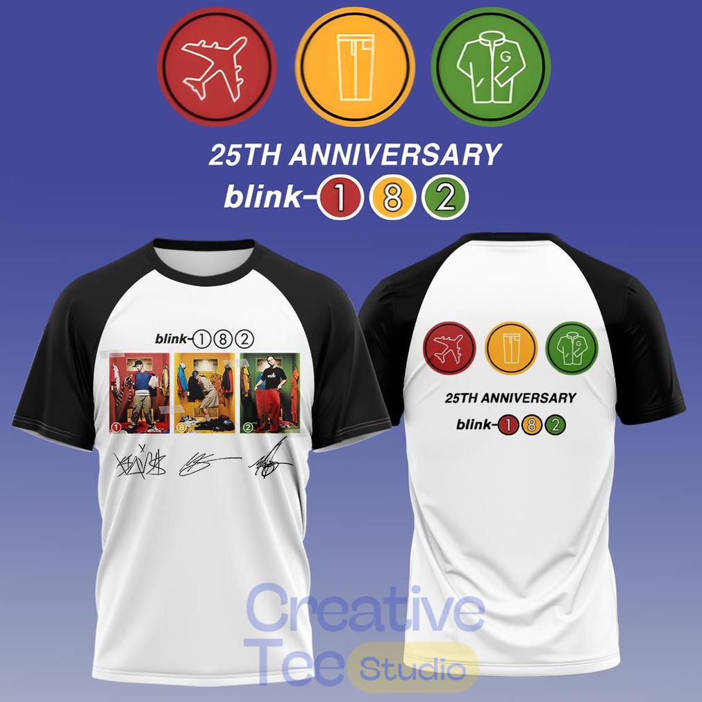 Blink-182 Anniversary Collection – Limited Edition Signature T-Shirt