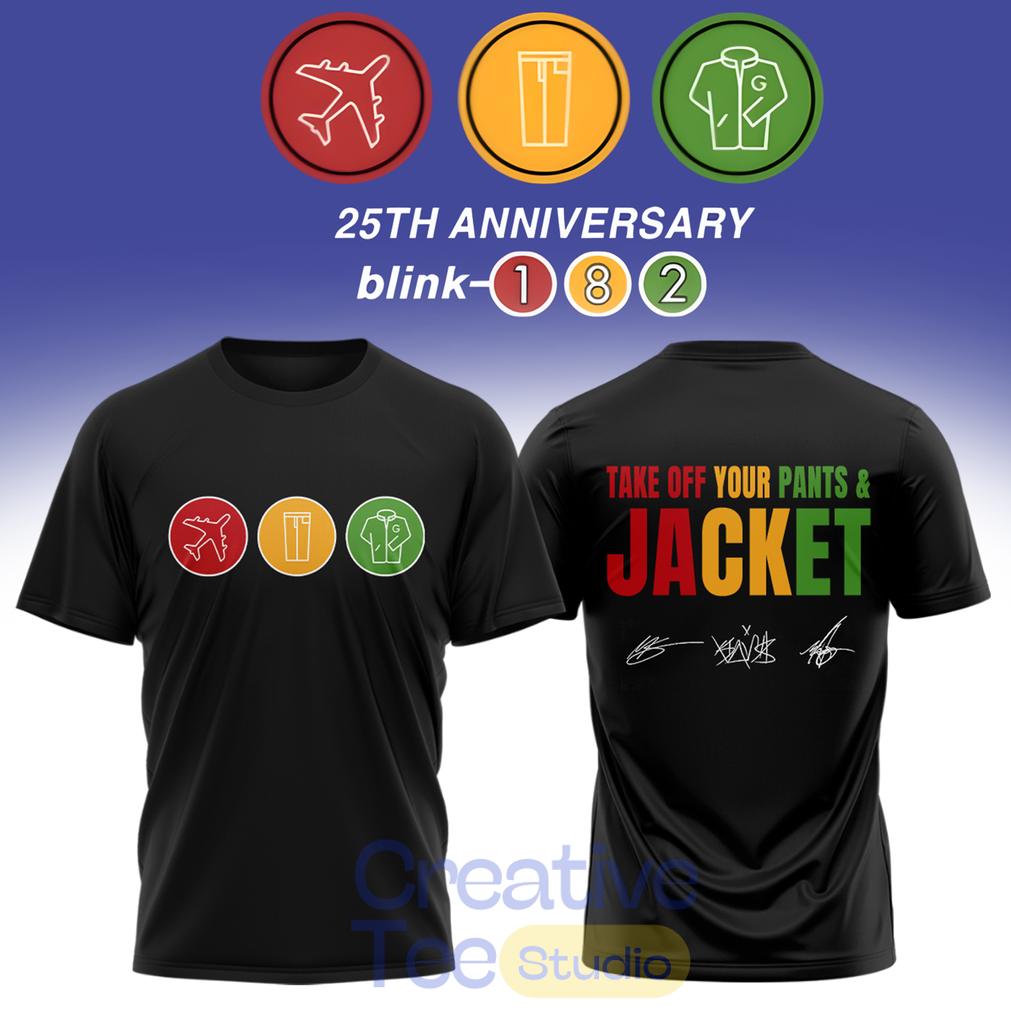 Blink-182 Anniversary Collection – Limited Edition Signature T-Shirt