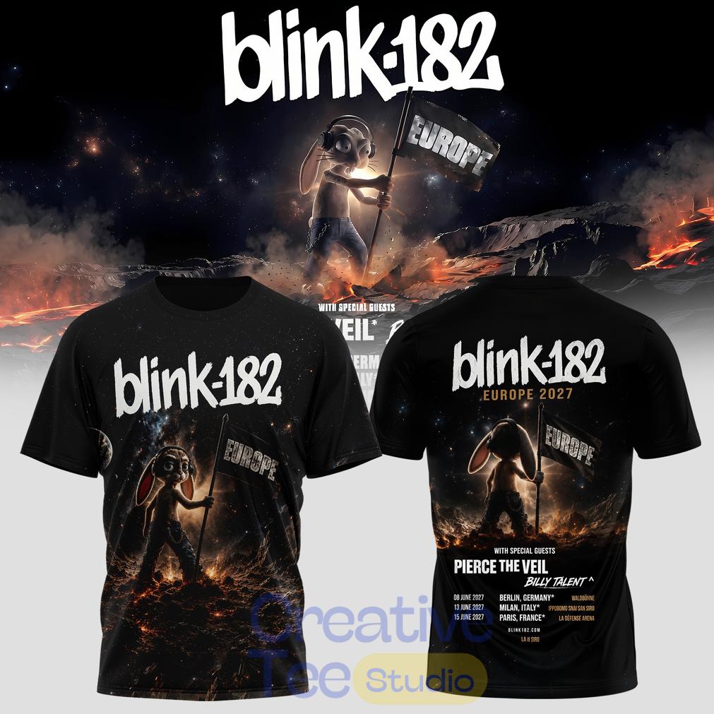 Blink-182 Meltdown Europe Edition Tee