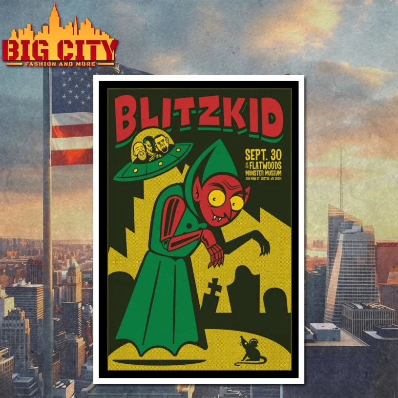 Blitzkid Flatwoods Monster Festival 2025 Sutton WV Poster Shirt
