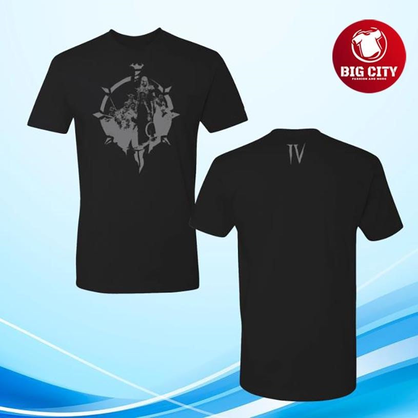Blizzard Gear Diablo Iv Necromancer Shadow Two Sided Shirt