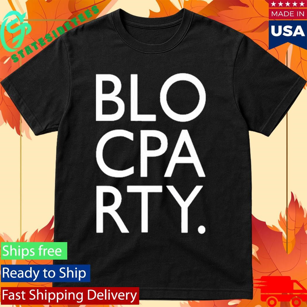 Bloc Party Logo Infill Shirt