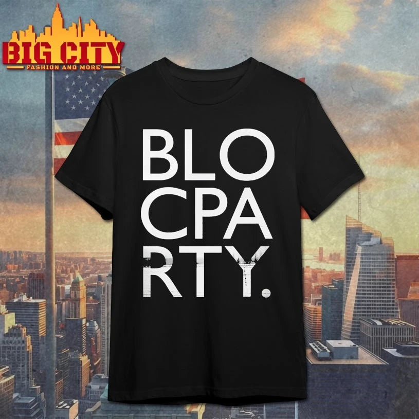 Bloc Party Silent Alarm Logo shirt