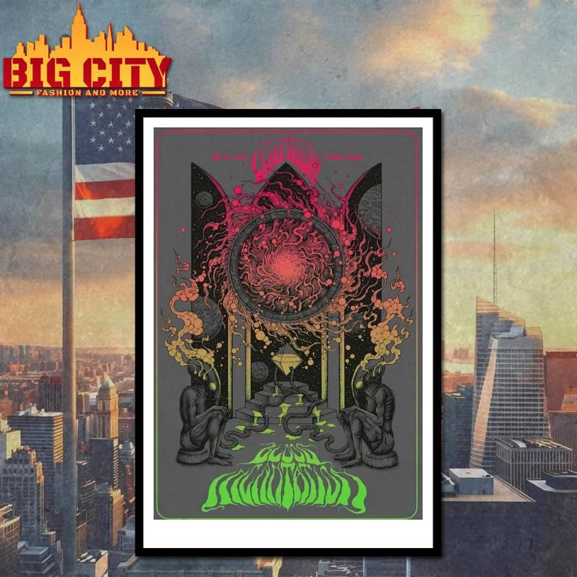 Blood Incantation Levitation Festival Austin Texas Sep 25 2025 Poster Shirt