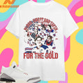 Blood Sweat And Teeth For The Gold Jack Hughes Usa Gold Hockey American Hockey Pride 2026 Shirts