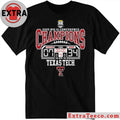 Blue 84 Unisex Texas Tech Red Raiders 2025 Big 12 Conference Champions December 6, 2025 overwhelming 34-7 win over BYU at AT&amp;T Stadium in Arlington, Texas Shirt