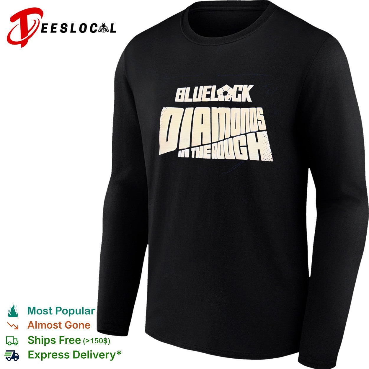 Blue Lock Diamonds in the Rough Anime Manga shirt