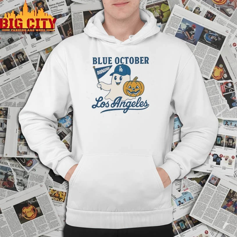 Blue October Ghost Dodgers shirt