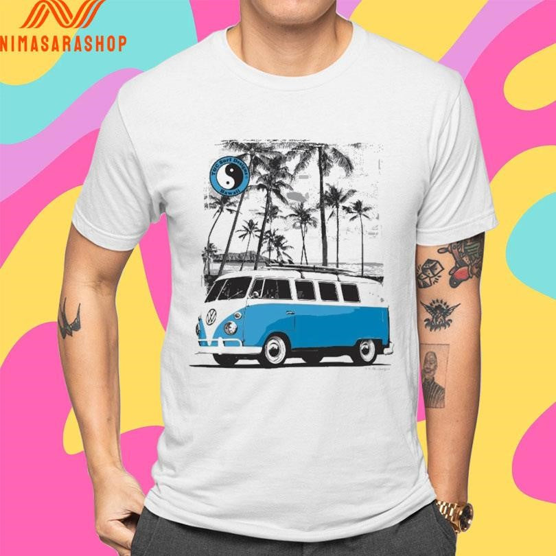 Blue Scenic Bus Volkswagen Shirts