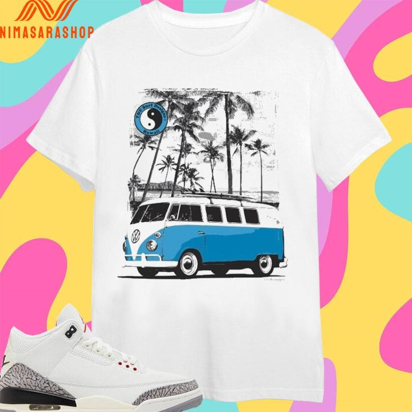 Blue Scenic Bus Volkswagen Shirts