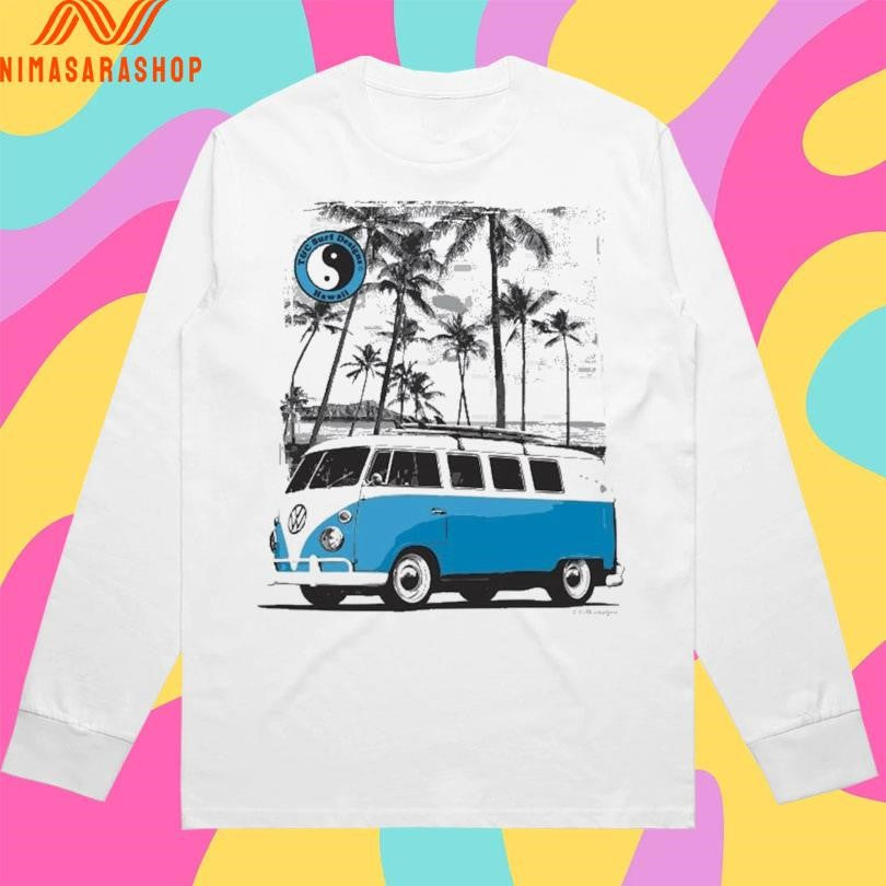 Blue Scenic Bus Volkswagen Shirts